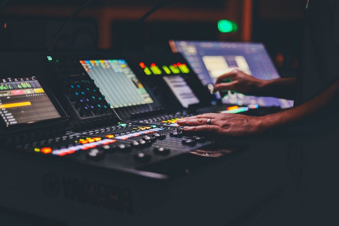 recording studio session