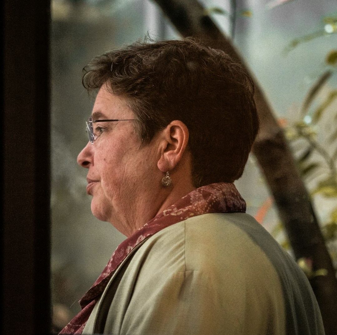 Portrait of a South American woman editor-in-chief